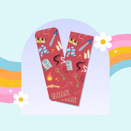Queen of Shadows Inspired Bookmark